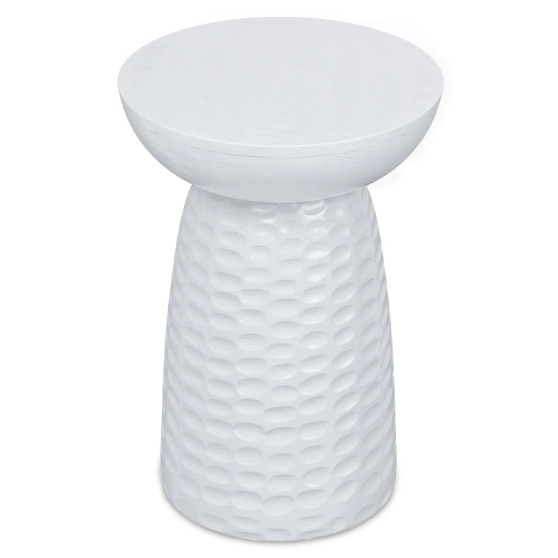 Table d'appoint contemporaine en bois massif