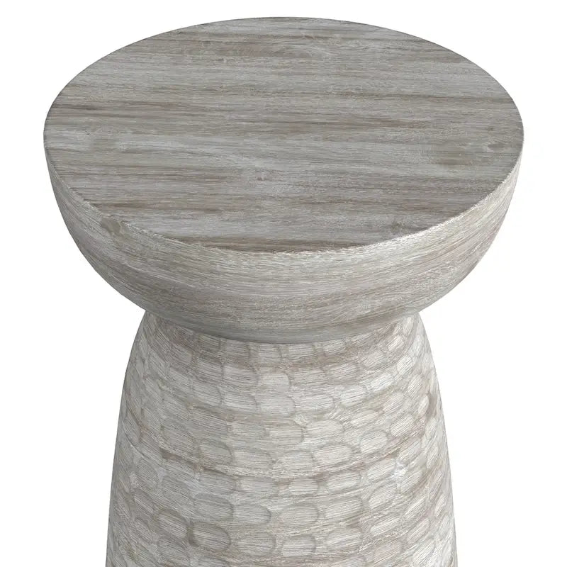 Table d'appoint contemporaine en bois massif