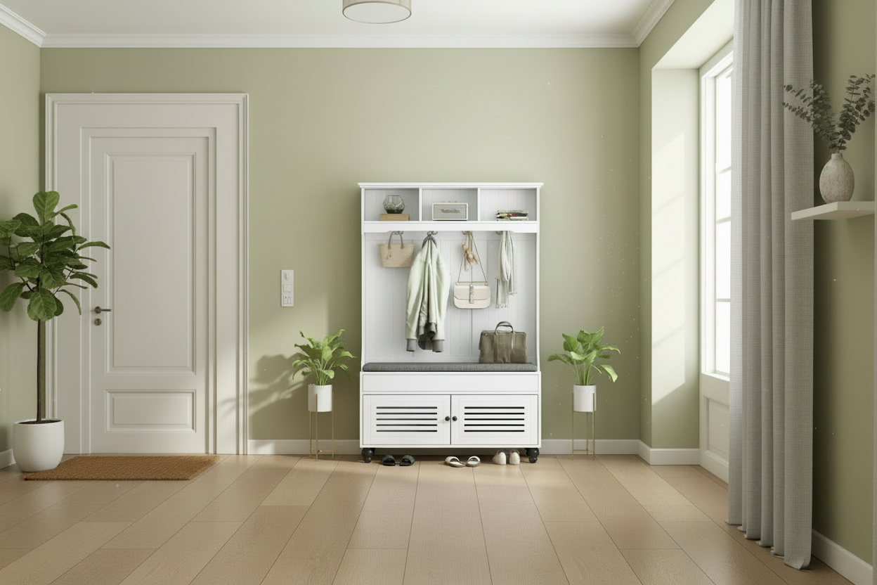 Entryway without mirror