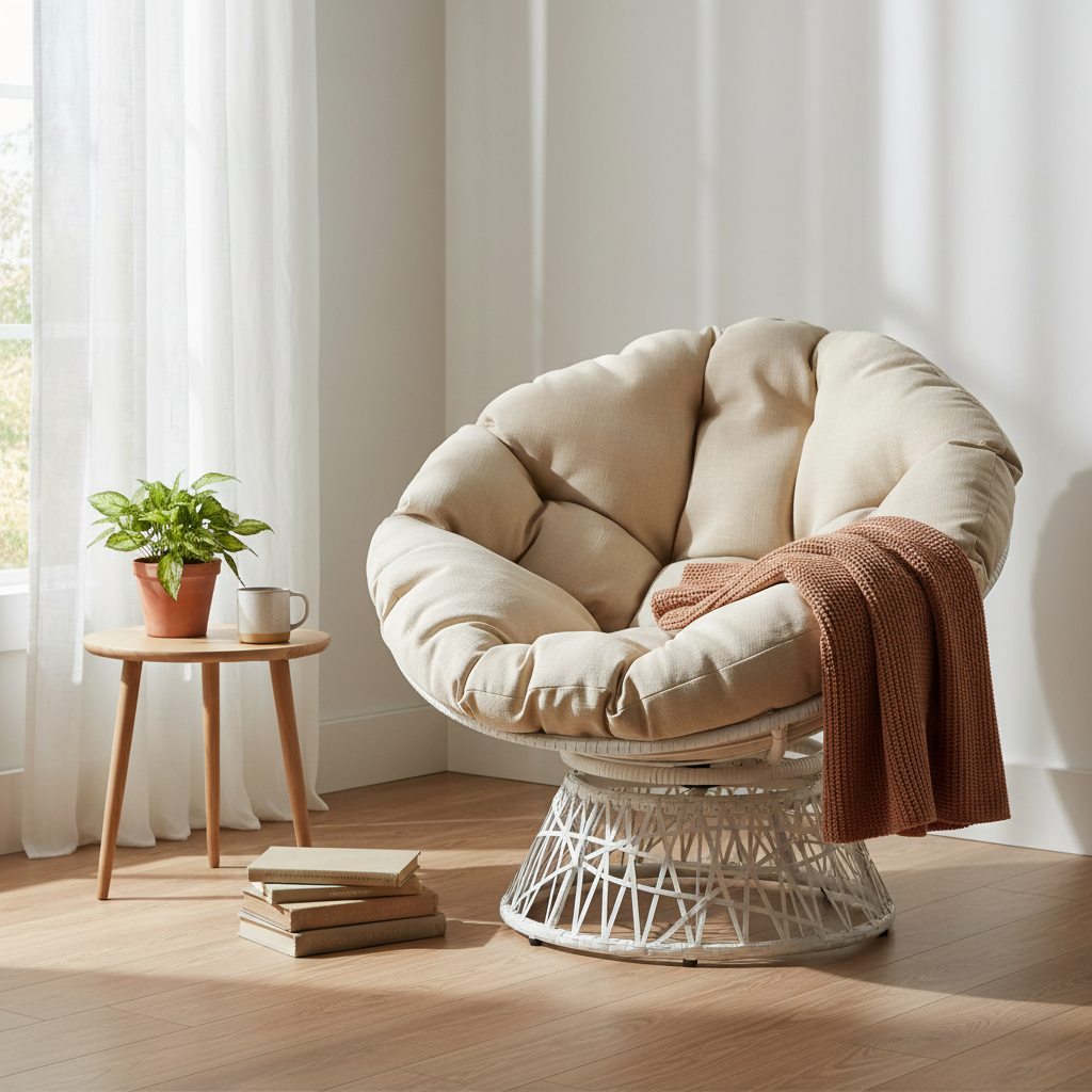 Papasan Chair Lifestyle Scene